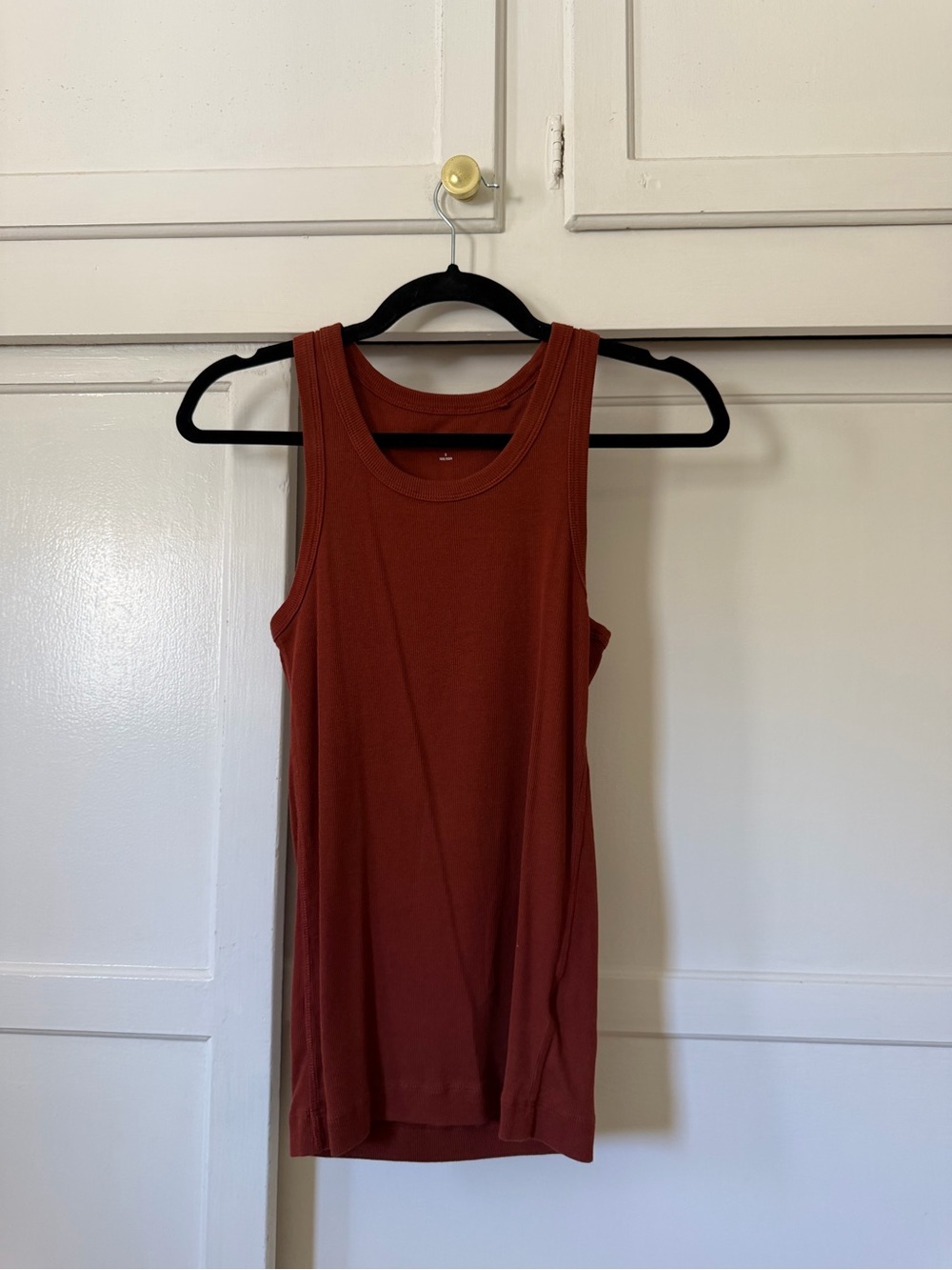 COS Ribbed Organic Cotton Tank Top